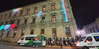 Participa Banda de Guerra y Escolta de la UTCH en festejo a distancia de Gobierno del Estado por la Conmemoración del 210 aniversario de la Independencia Participa Banda de Guerra y Escolta de la UTCH en festejo a distancia de Gobierno del Estado por la Conmemoración del 210 aniversario de la Independencia