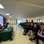 120 estudiantes, docentes y administrativos de la UTCH asistieron a la presentación del libro “Diez Ciudades de Chihuahua y algunos de sus principales artistas”.